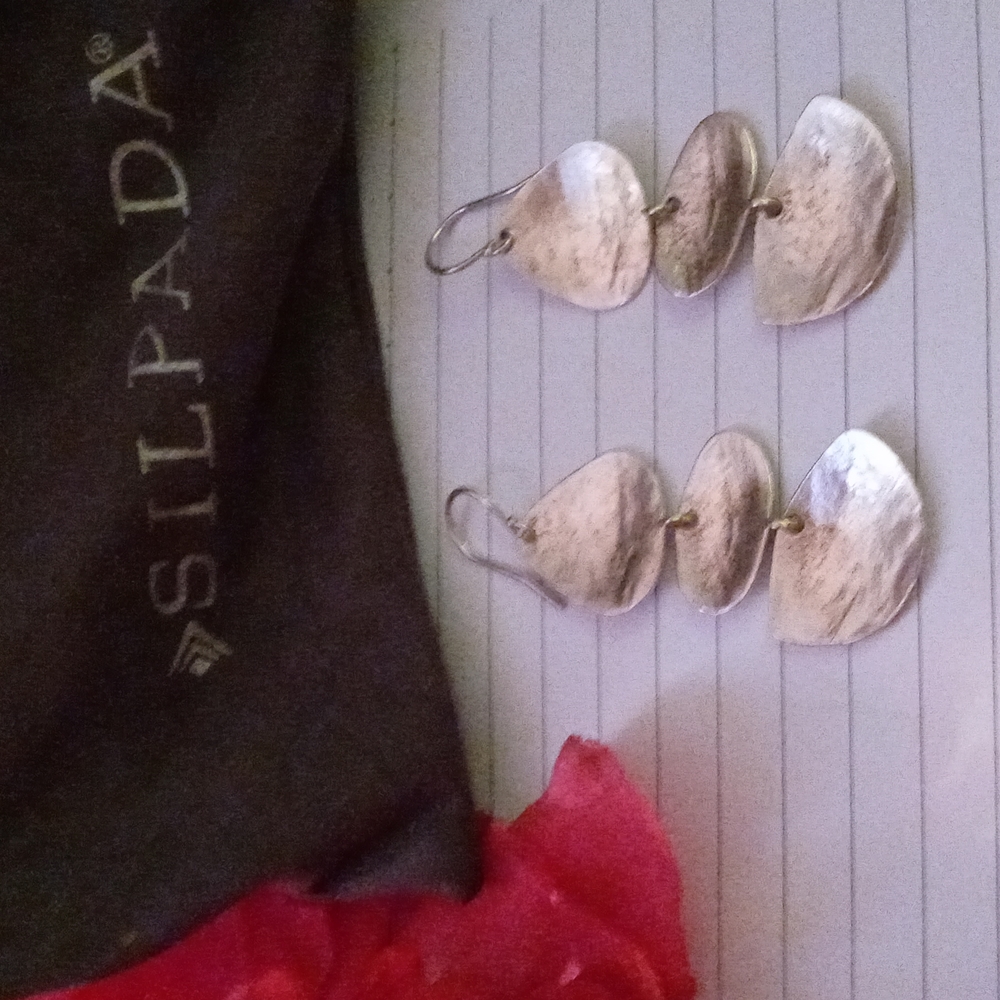 Woman's Sterling Silver Earrings